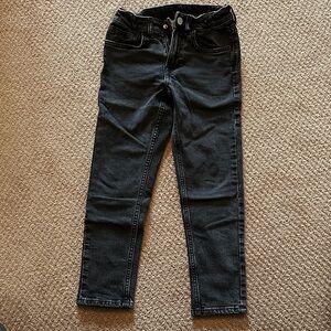 Boys H&M skinny jeans black size 7